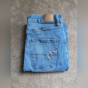 American Eagle High Rise Jeans Size 4 Long